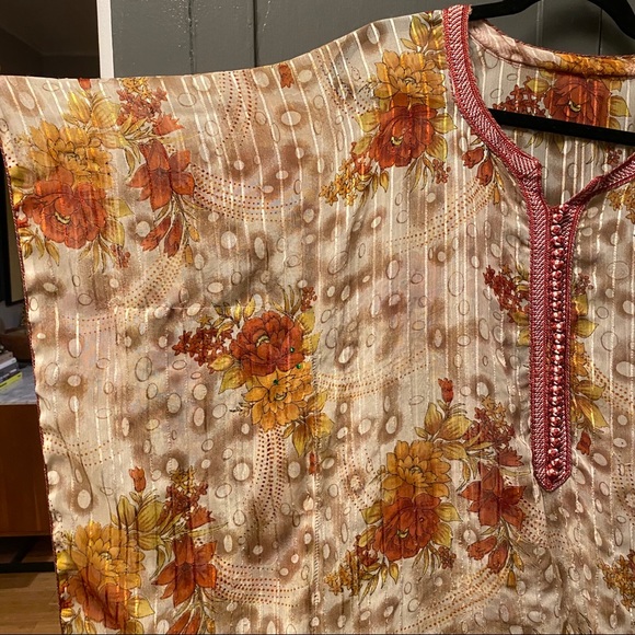 Vintage Sheer Floral Tunic - Picture 12 of 15